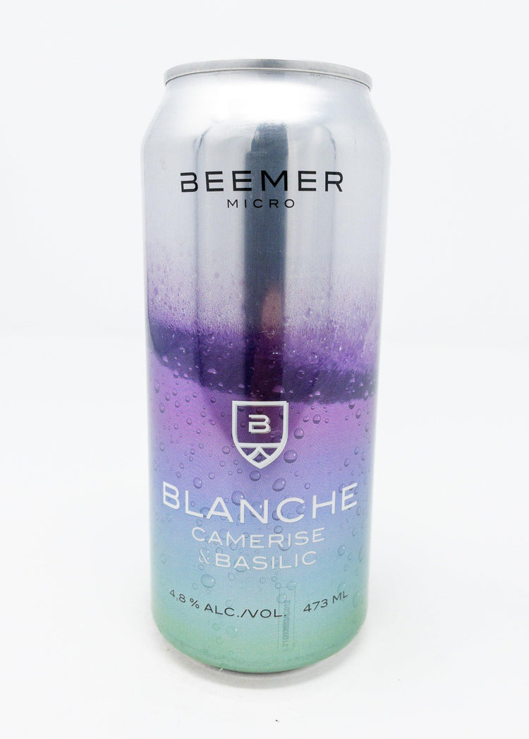 Blanche Camerise & Basilic - Blanche - Beemer Microbrasserie - Beau Dégât Bièrerie de Quartier
