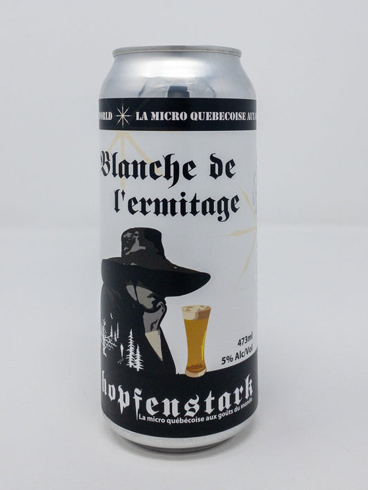 Blanche de L'Ermitage - Blanche - Hopfenstark - Beau Dégât Bièrerie de Quartier