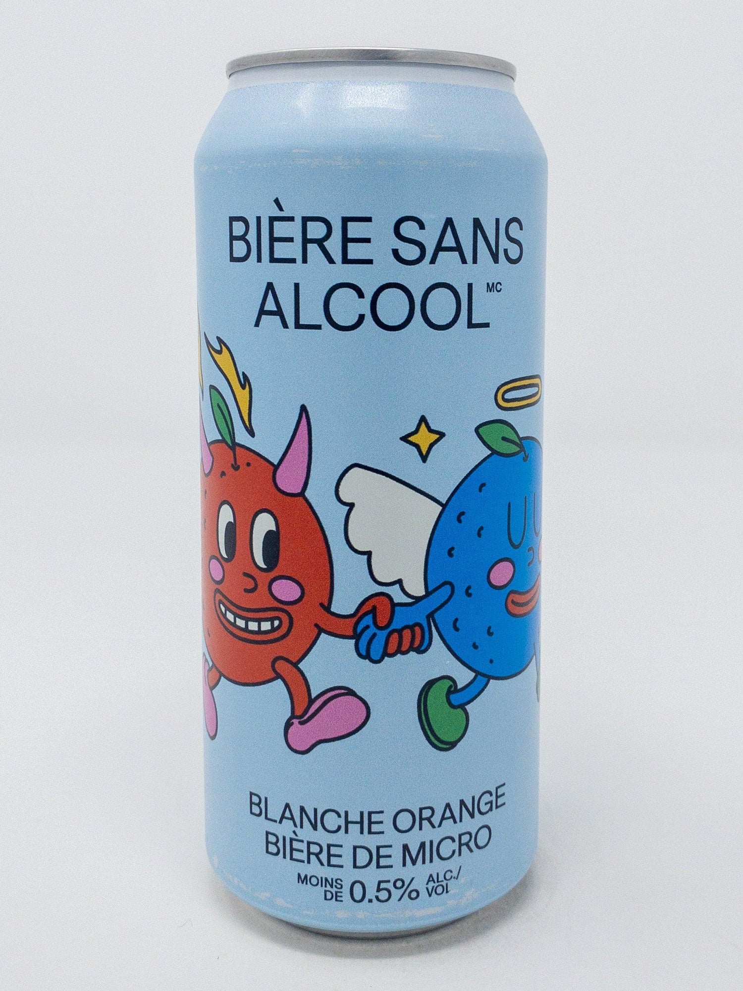 Blanche - PONY - Sans Alcool - Bière Sans Alcool - Beau Dégât Bièrerie de Quartier