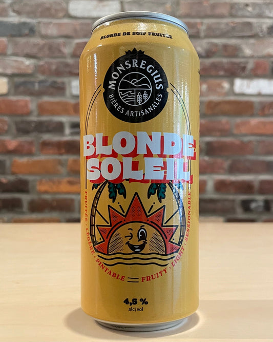 Blonde Soleil - Soif - MonsRegius - Beau Dégât Bièrerie de Quartier