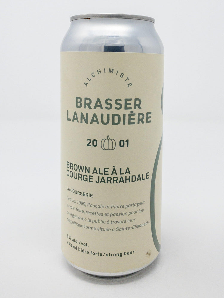 Brown Ale Courge Jarrahdale - Ambrée - Brasseur Lanaudière - Beau Dégât Bièrerie de Quartier