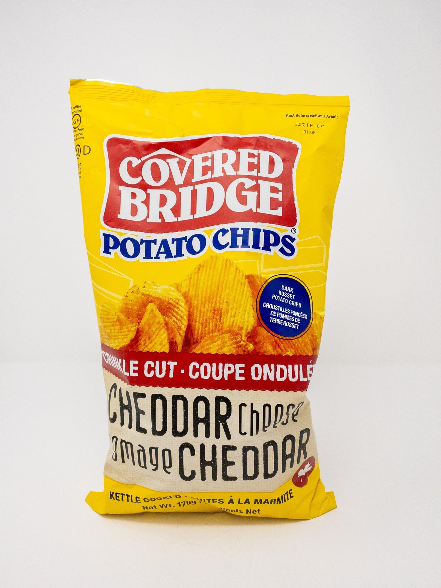 Chips Cheddar Ondulé - Snack - Covered Bridge - Beau Dégât Bièrerie de Quartier