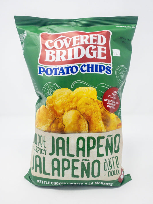 Chips Jalapeno - Snack - Covered Bridge - Beau Dégât Bièrerie de Quartier