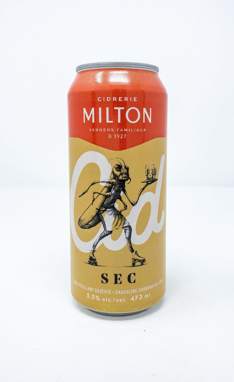 CID Sec- 473ml - Cidre - Cidrerie Milton - Beau Dégât Bièrerie de Quartier