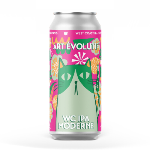 Canette d'Art Évolutif, West Coast IPA de Noctem