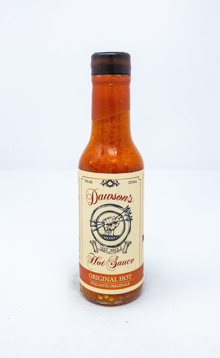 Dawson's Original Hot Sauce - Sauce Piquante - Dawson's Hot Sauce - Beau Dégât Bièrerie de Quartier