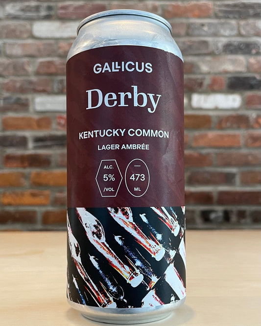 Derby - Ambrée - Brasserie Artisanale Gallicus - Beau Dégât Bièrerie de Quartier