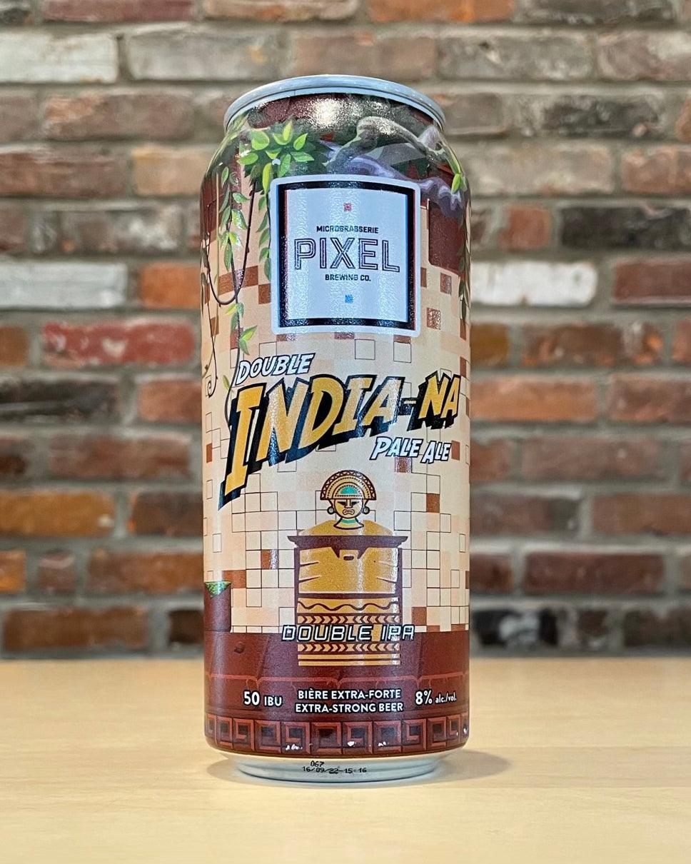 Double India Na Pale Ale - Houblonnée - Pixel - Beau Dégât Bièrerie de Quartier