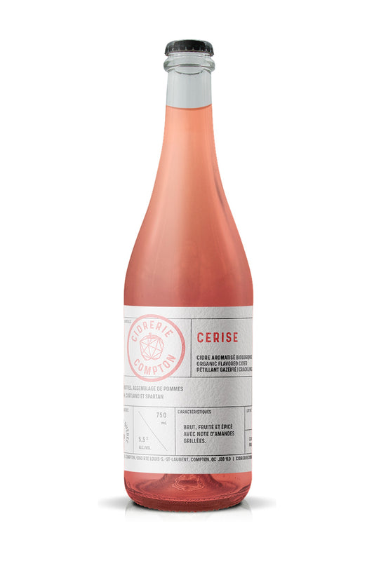 Cerise, Cidrerie Compton, bouteille 750 ml