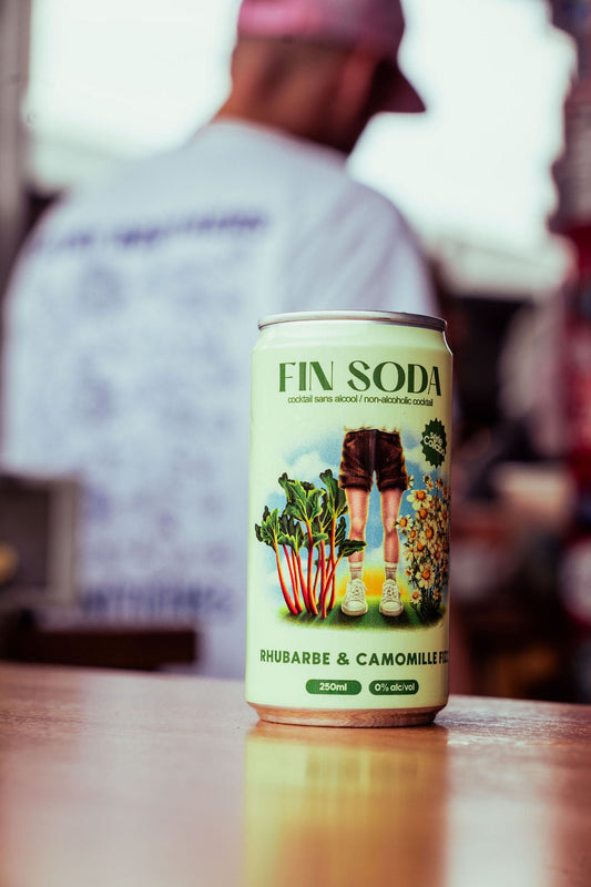 Fin Soda Rhubarbe Camomille Fizz 250 ml