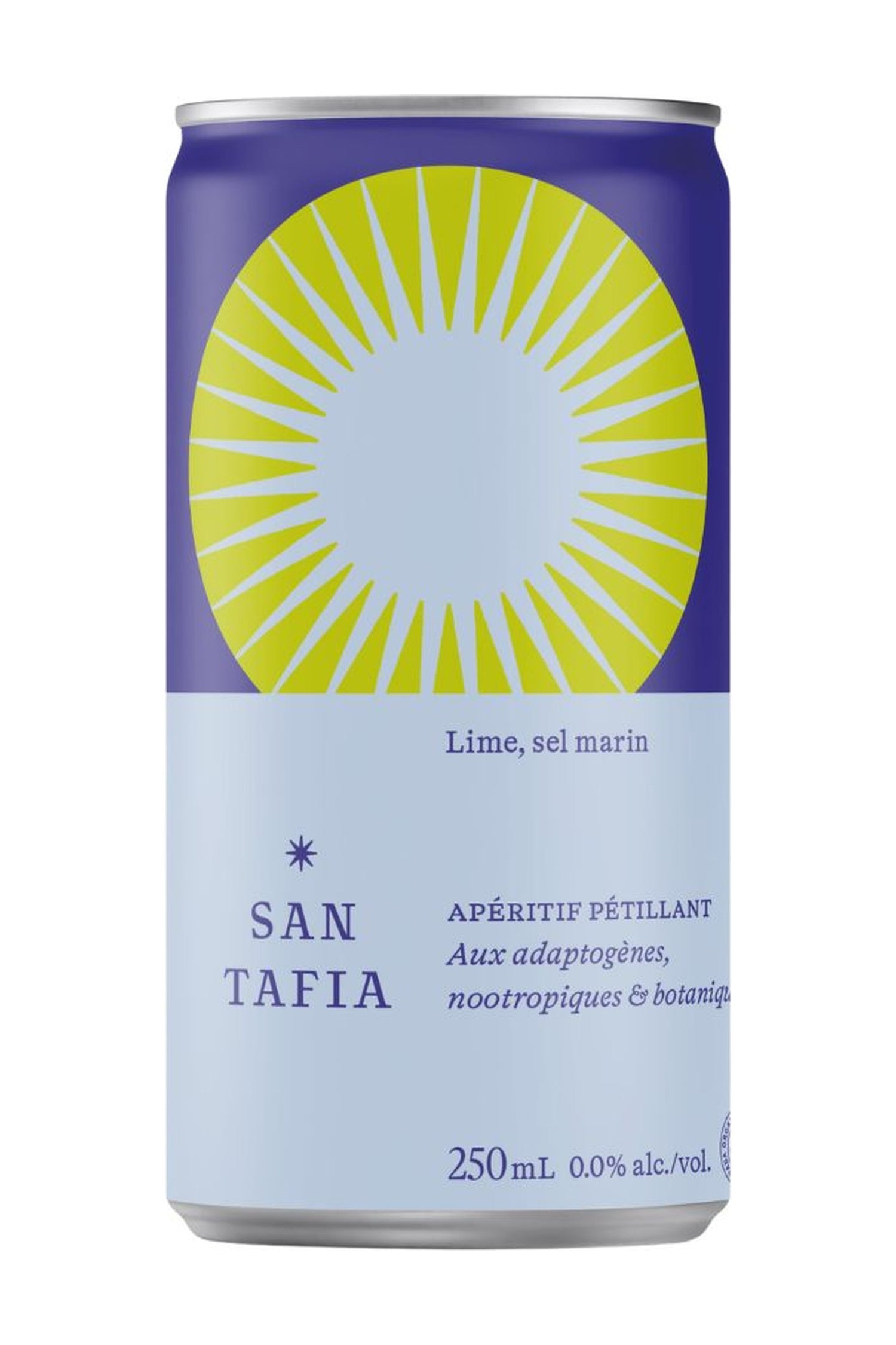 San Tafia Lime et sel de mer 250 ml
