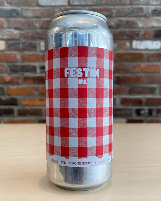 Festin - Houblonnée - Brasserie Sir John Co. - Beau Dégât Bièrerie de Quartier