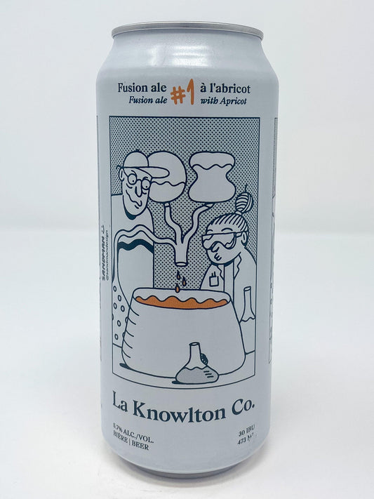 Fusion Ale à l'Abricot - Soif - La Knowlton Co - Beau Dégât Bièrerie de Quartier
