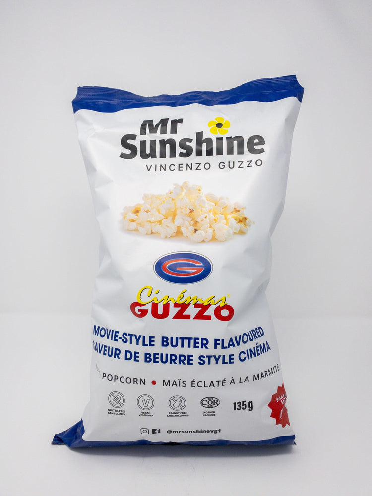 Guzzo Movie Style Kettle Popcorn - Snack - Mr Sunshine - Beau Dégât Bièrerie de Quartier