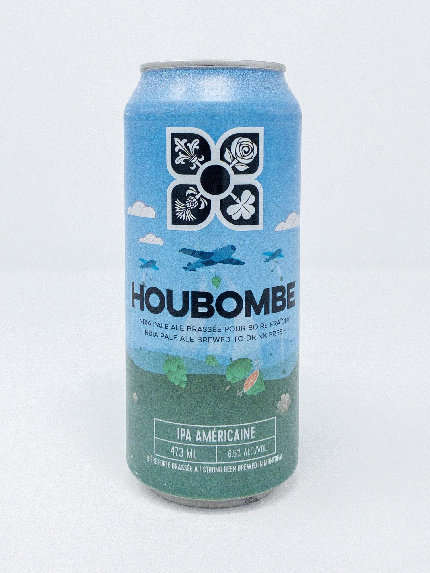 Houbombe - Houblonnée - 4 Origines - Beau Dégât Bièrerie de Quartier