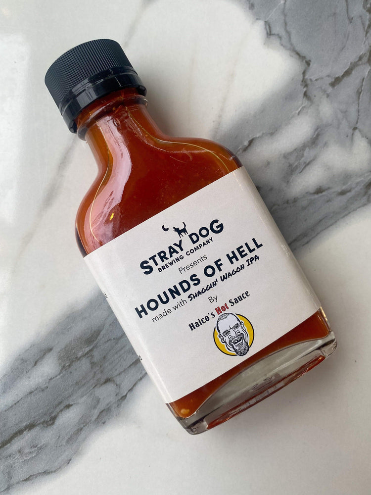 Hounds of Hell - Sauce Piquante - Haico’s Hot Sauce - Beau Dégât Bièrerie de Quartier