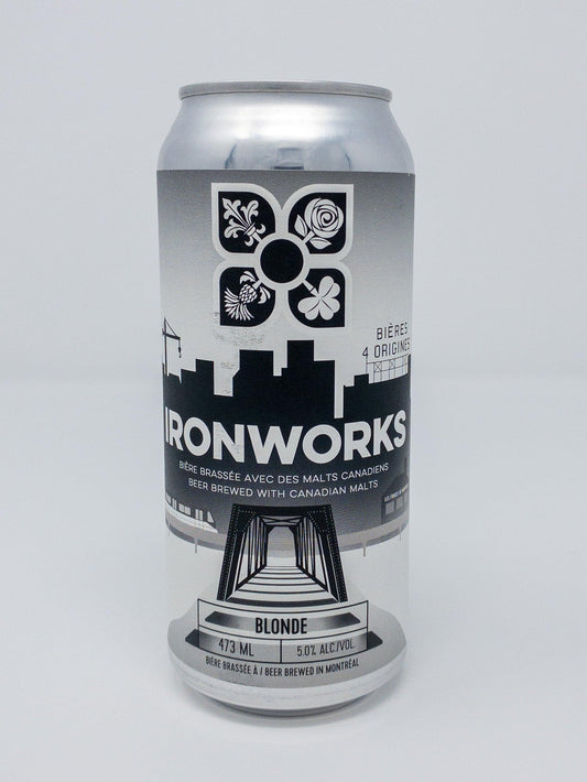 Ironworks - Soif - 4 Origines - Beau Dégât Bièrerie de Quartier