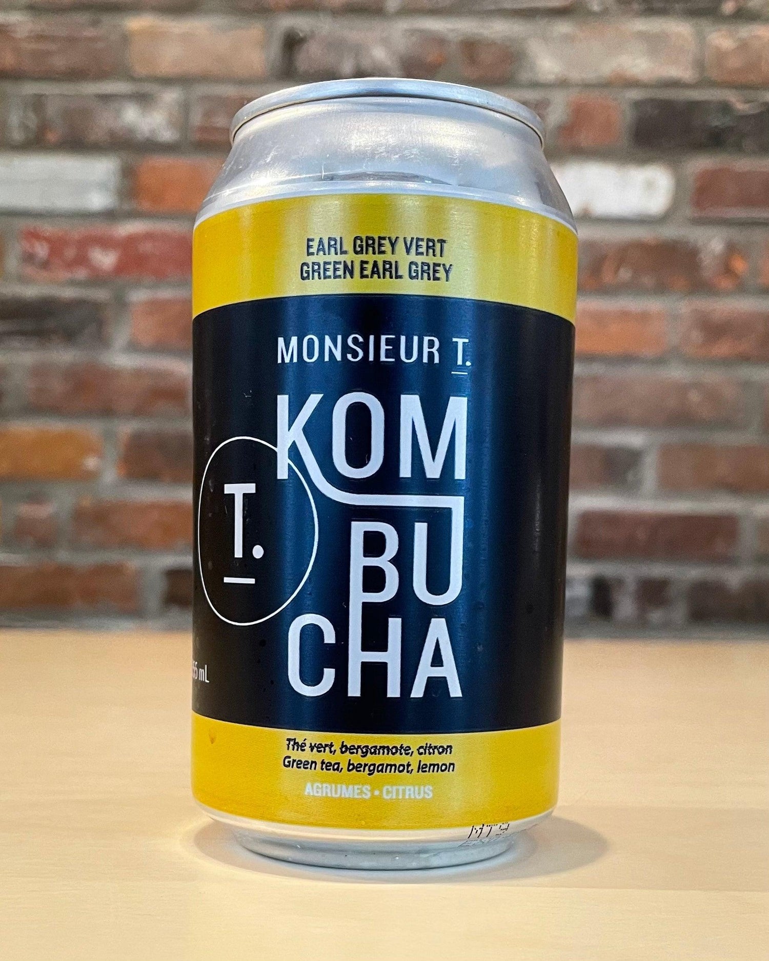 KOMBUCHA EARL GREY VERT - Kombucha - Monsieur T. - Beau Dégât Bièrerie de Quartier