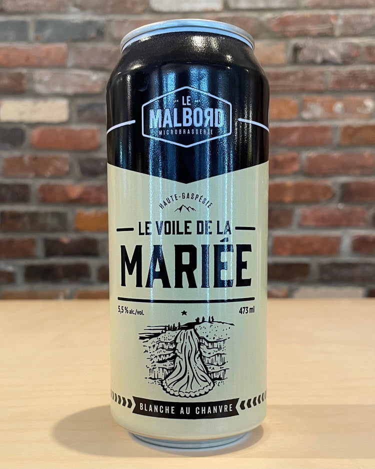 La Voile De La Mariée - Blanche - Le Malbord - Beau Dégât Bièrerie de Quartier