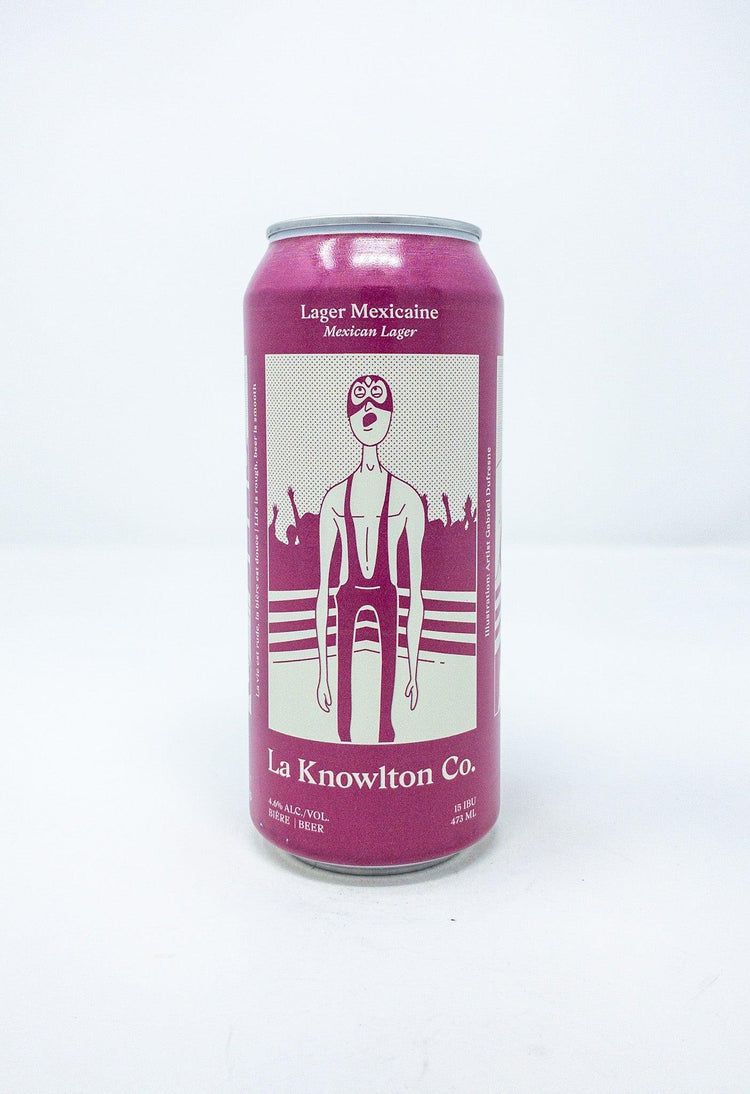 Lager Mexicaine - Soif - La Knowlton Co - Beau Dégât Bièrerie de Quartier