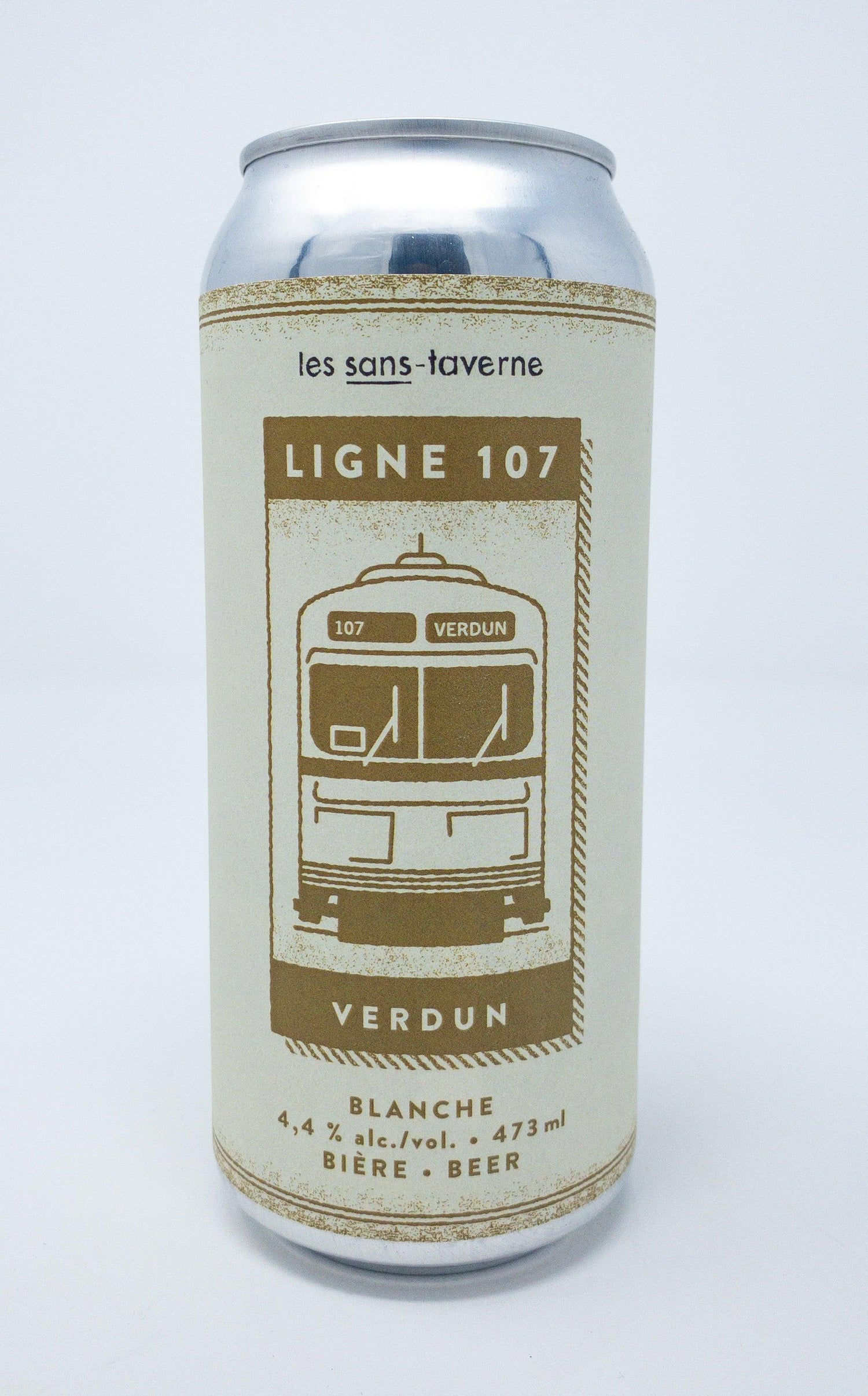 Ligne 107 - Blanche - Sans-Taverne - Beau Dégât Bièrerie de Quartier