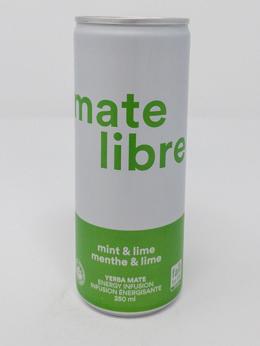 Mate Libre Menthe & Lime - Sans Alcool - Mate Libre - Beau Dégât Bièrerie de Quartier