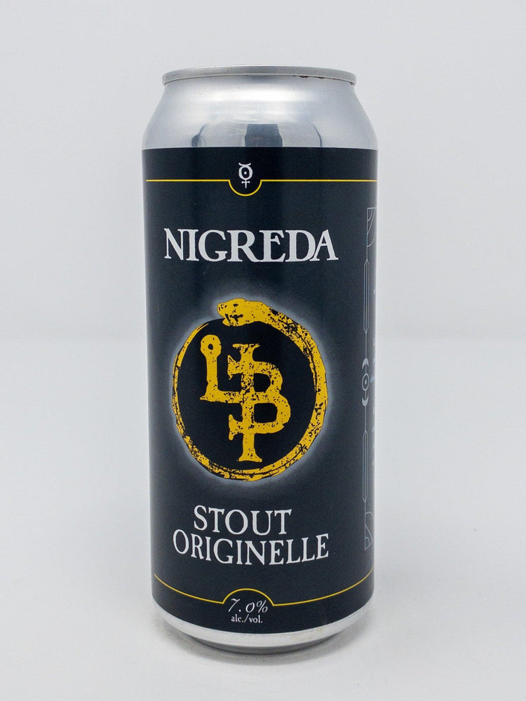 Nigreda - Stout Originelle - Noire - Les Bières Philosophales Microbrasserie - Beau Dégât Bièrerie de Quartier