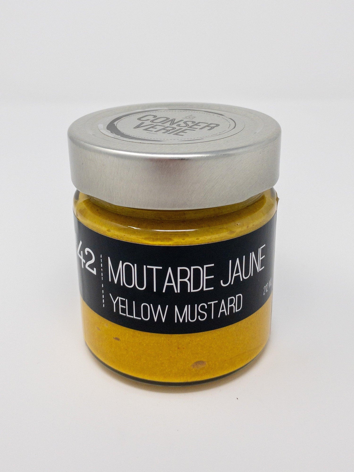 No42 Moutarde jaune - Condiment - La Conserverie - Beau Dégât Bièrerie de Quartier