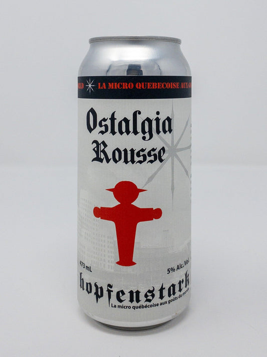 Ostalgia Rousse - Ambrée - Hopfenstark - Beau Dégât Bièrerie de Quartier