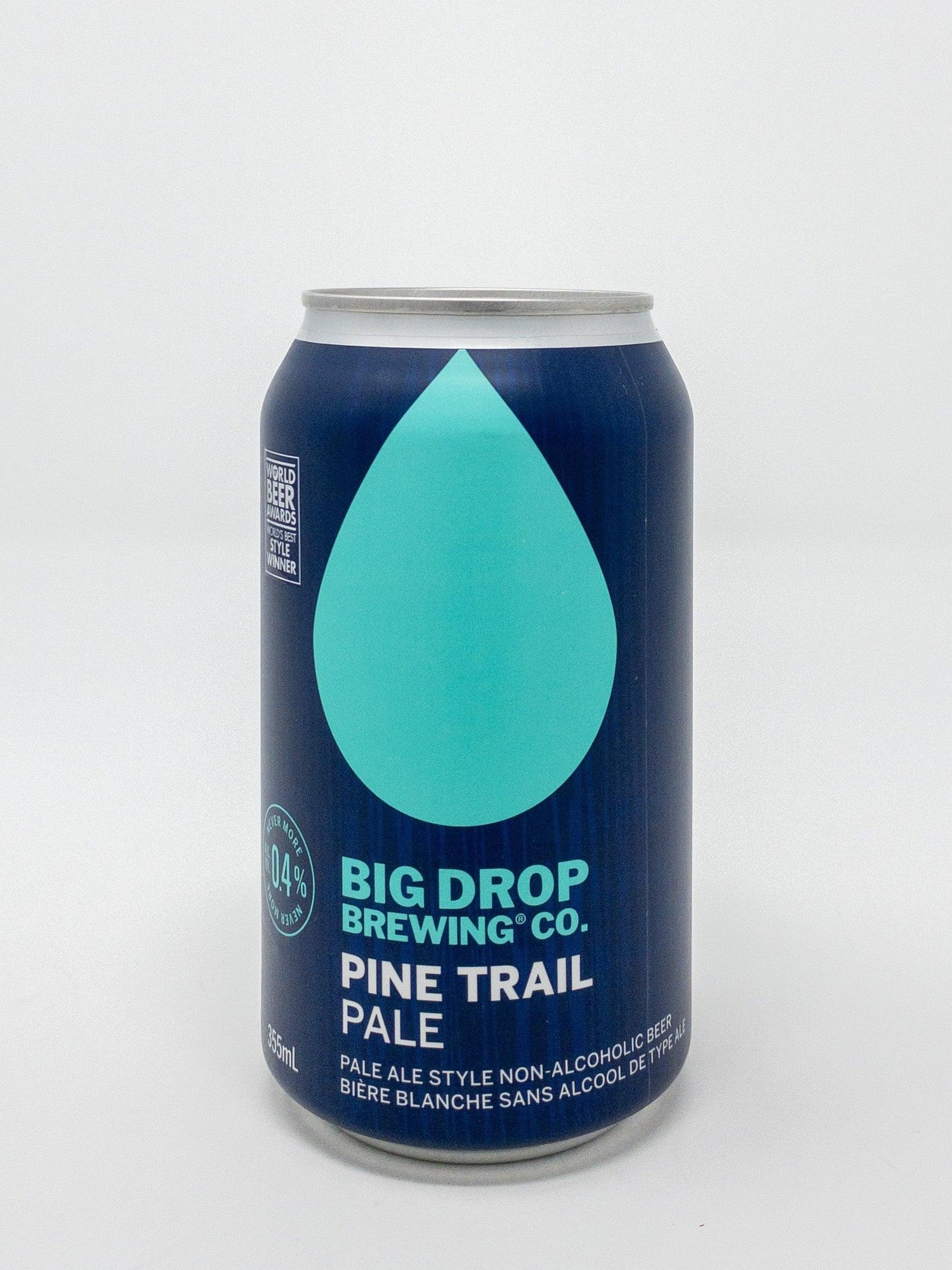 Pine Trail Pale Ale - Sans Alcool - Big Drop Brewing Co. - Beau Dégât Bièrerie de Quartier