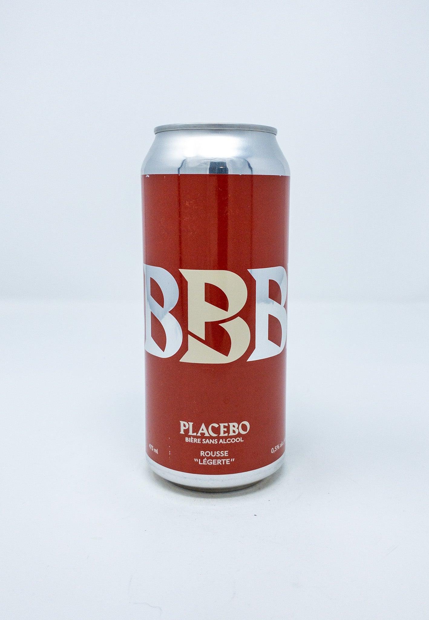 Placebo Rousse - Sans Alcool, Sûre - La Barberie - Beau Dégât Bièrerie de Quartier