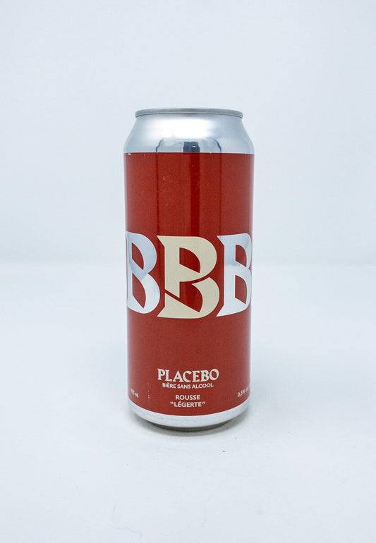 Placebo Rousse - Sans Alcool, Sûre - La Barberie - Beau Dégât Bièrerie de Quartier