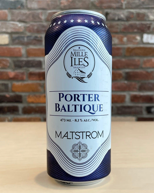 Porter Baltique (Collab avec Maltstrom) - Noire - Milles Îles - Beau Dégât Bièrerie de Quartier