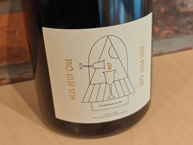 PLUS PETIT QUE (1,5L) - Vin pétillant, sur lies, brut, nature.