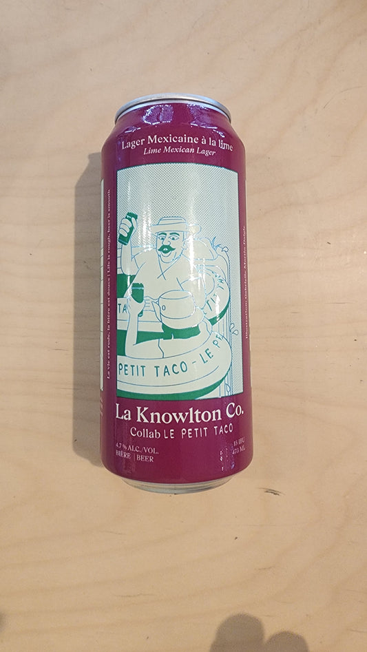 Lager Mexicaine à la Lime