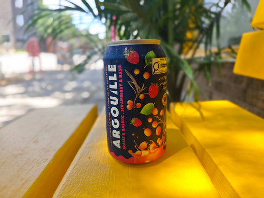 Argouille — fraise et basilic
