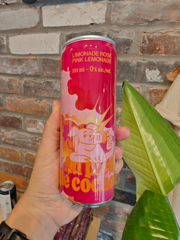 Limonade rose sans alcool