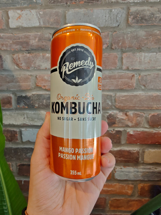 Kombucha bio passion et mangue
