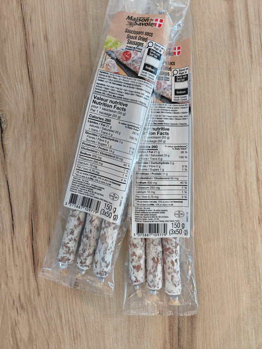 Saucissons secs 150 g