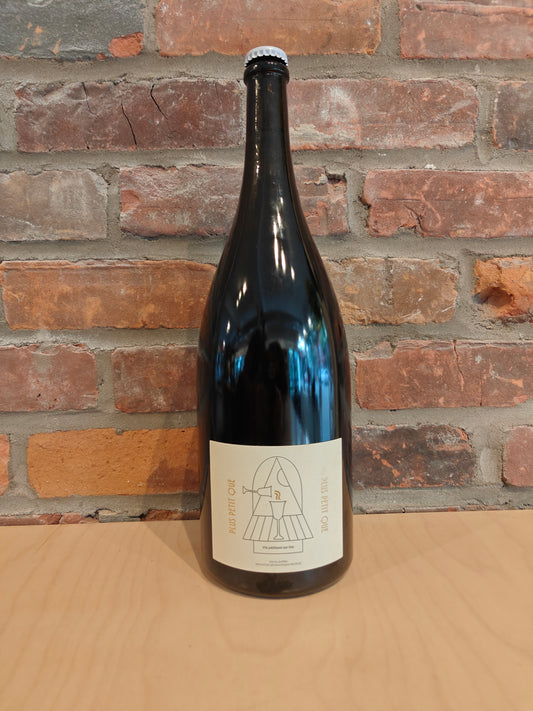 PLUS PETIT QUE (1,5L) - Vin pétillant, sur lies, brut, nature.