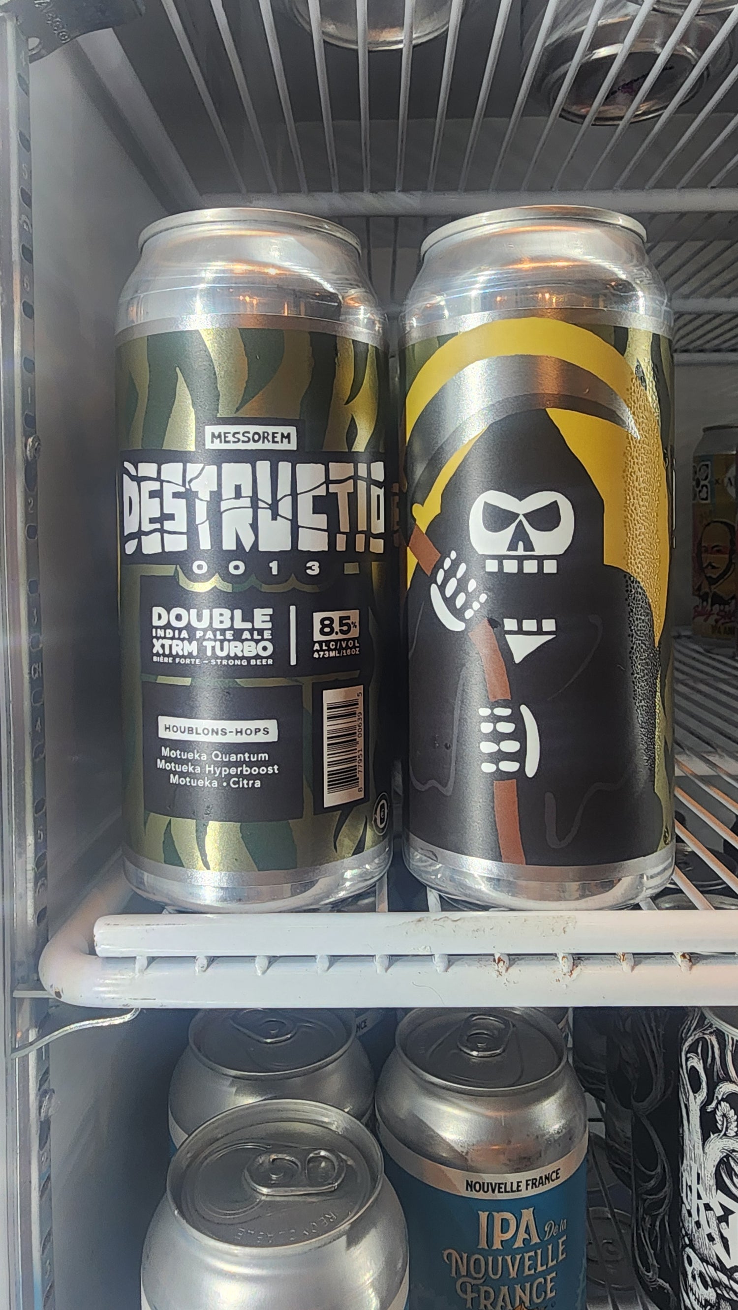 Canette de Destructio 0013, double IPA de Messorem
