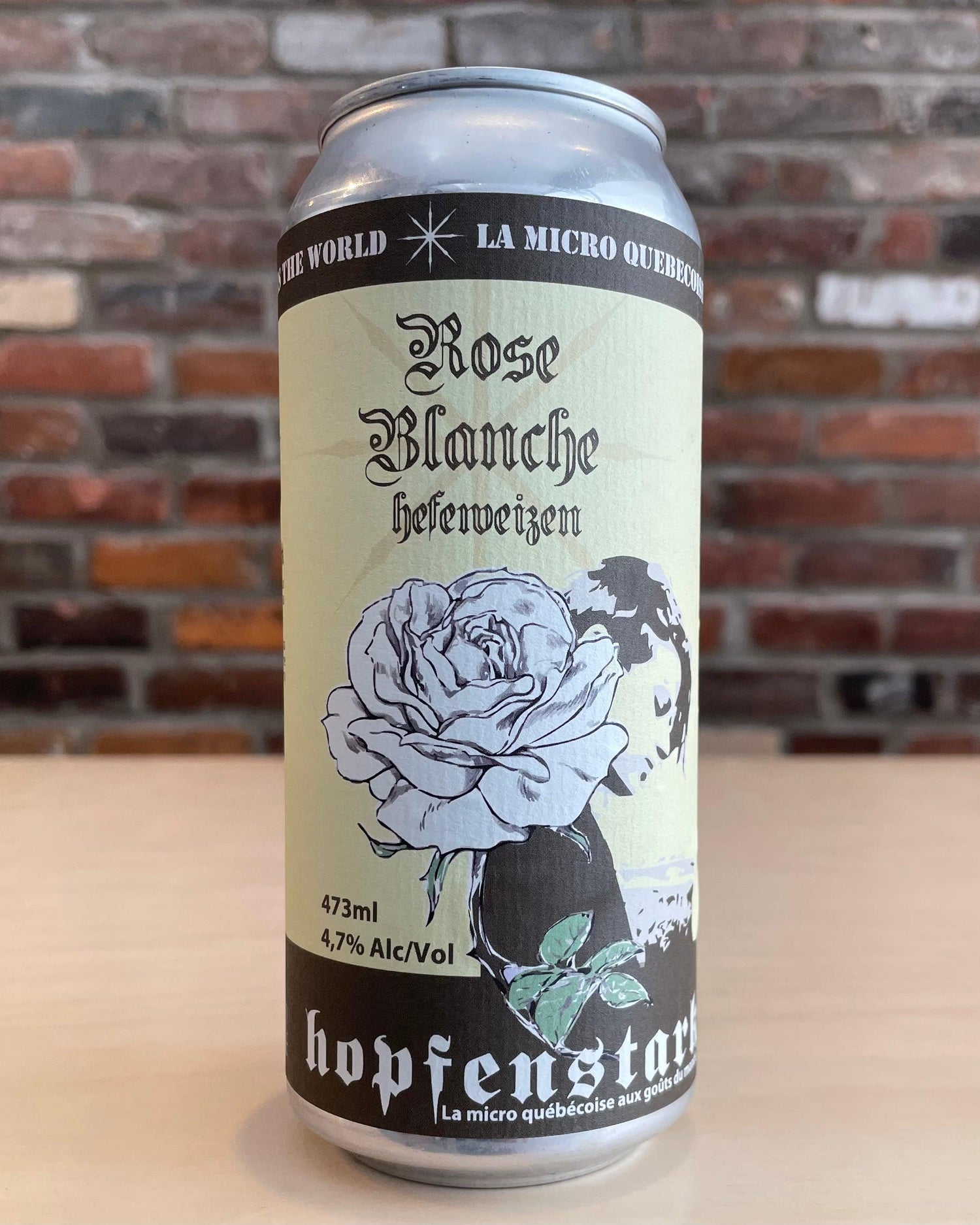 Rose Blanche - Blanche - Hopfenstark - Beau Dégât Bièrerie de Quartier