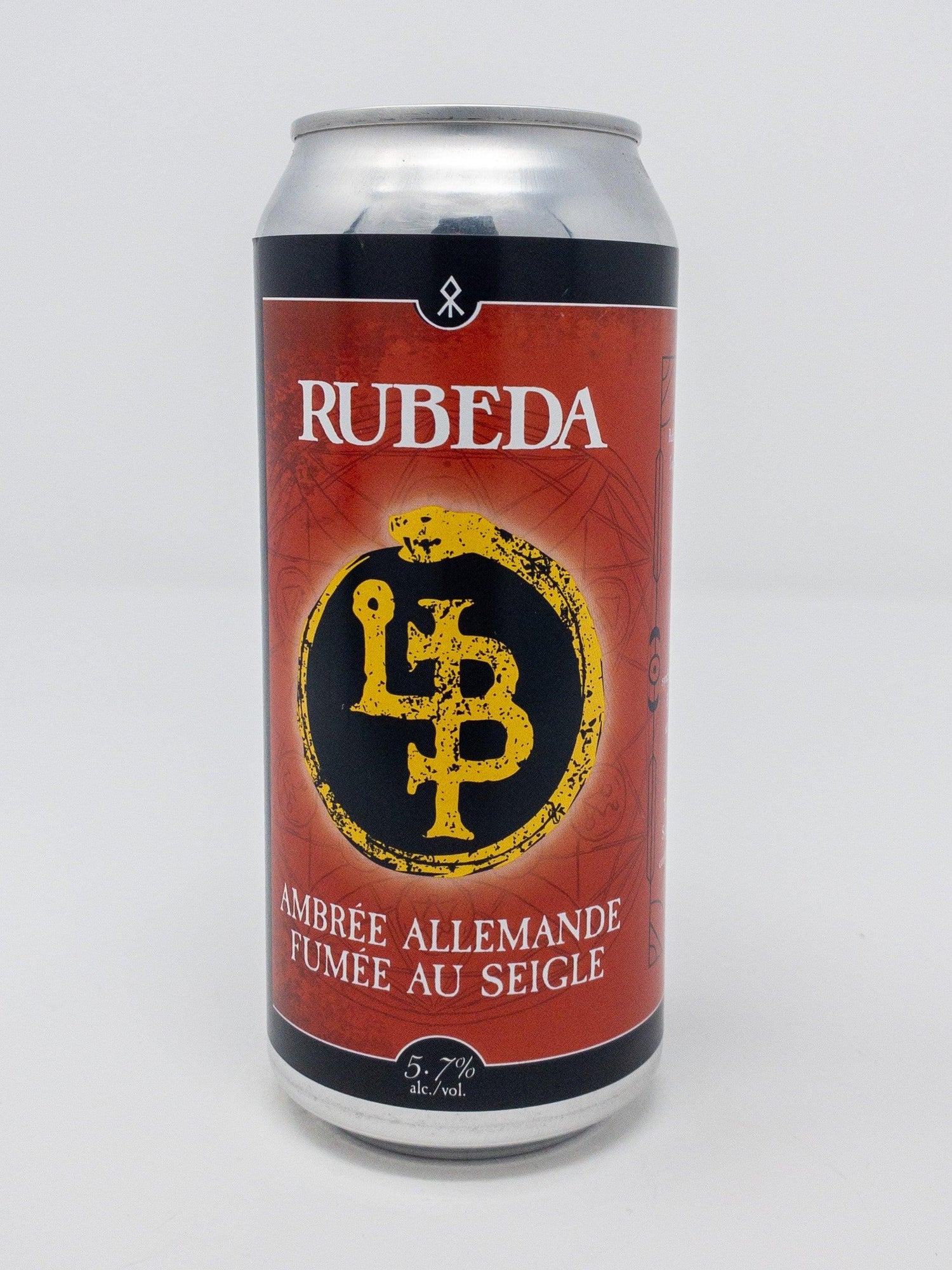 Rubeda - Ale de Seigle - Ambrée - Les Bières Philosophales Microbrasserie - Beau Dégât Bièrerie de Quartier