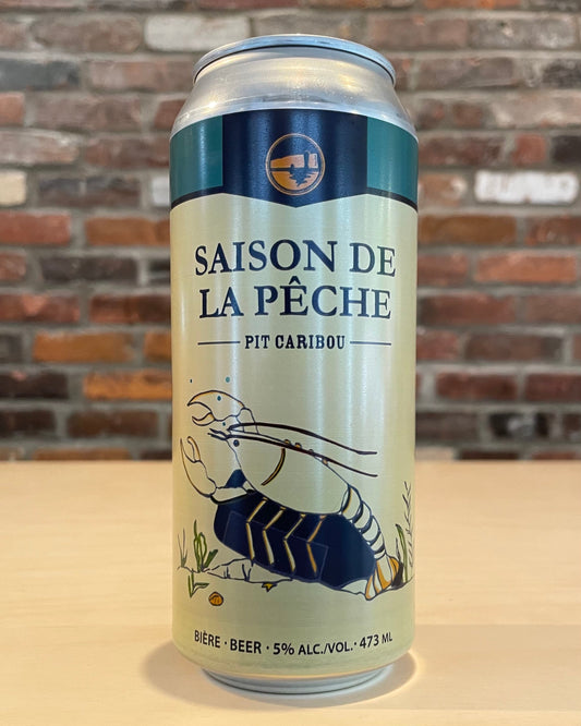 Saison De La Pêche - Complexe - Microbrasserie Pit Caribou - Beau Dégât Bièrerie de Quartier