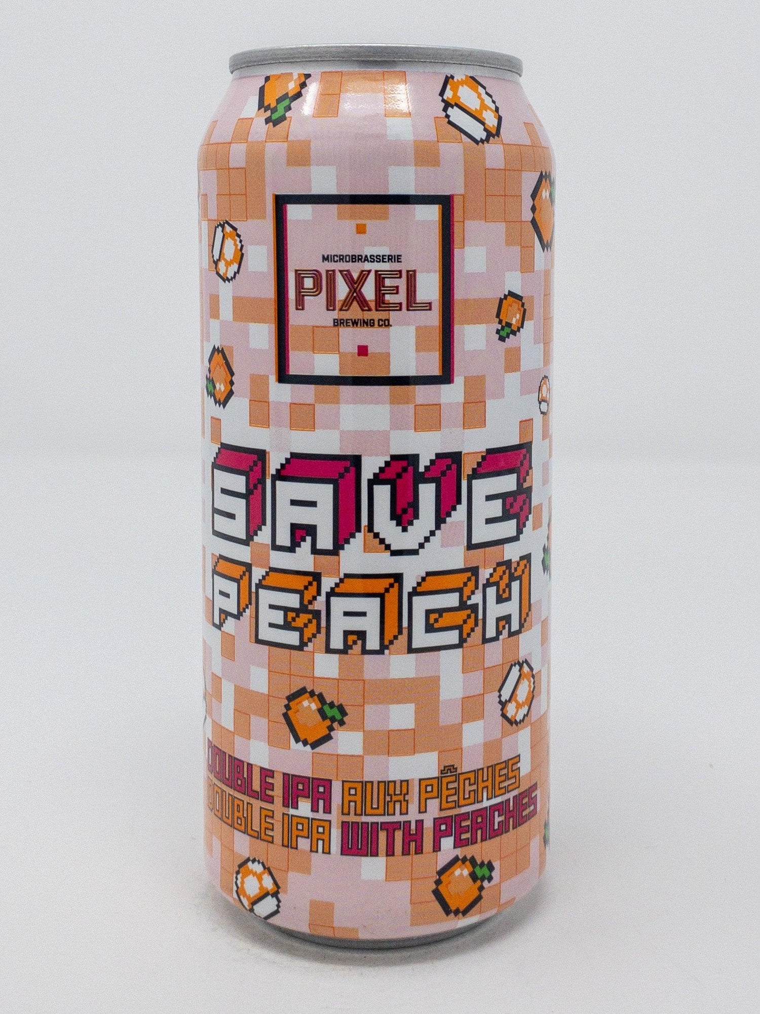 Save Peach - Houblonnée - Pixel - Beau Dégât Bièrerie de Quartier