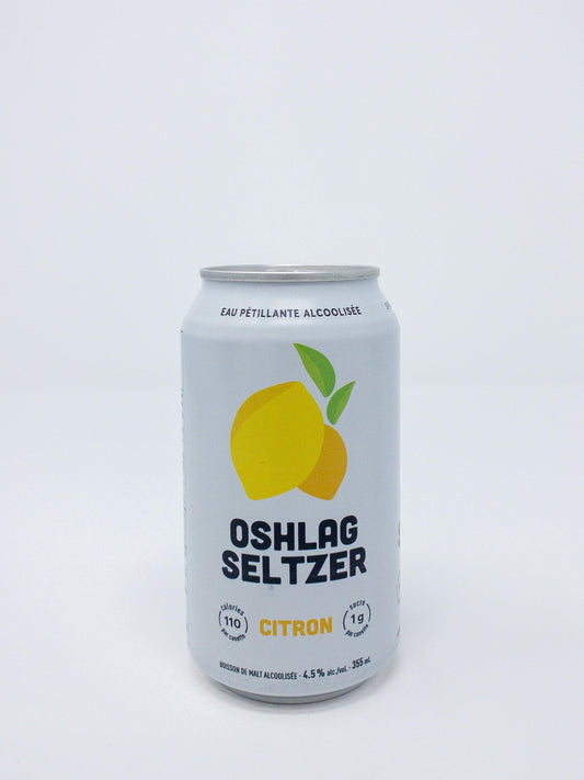 Seltzer Citron - Seltzer - OSHLAG - Beau Dégât Bièrerie de Quartier