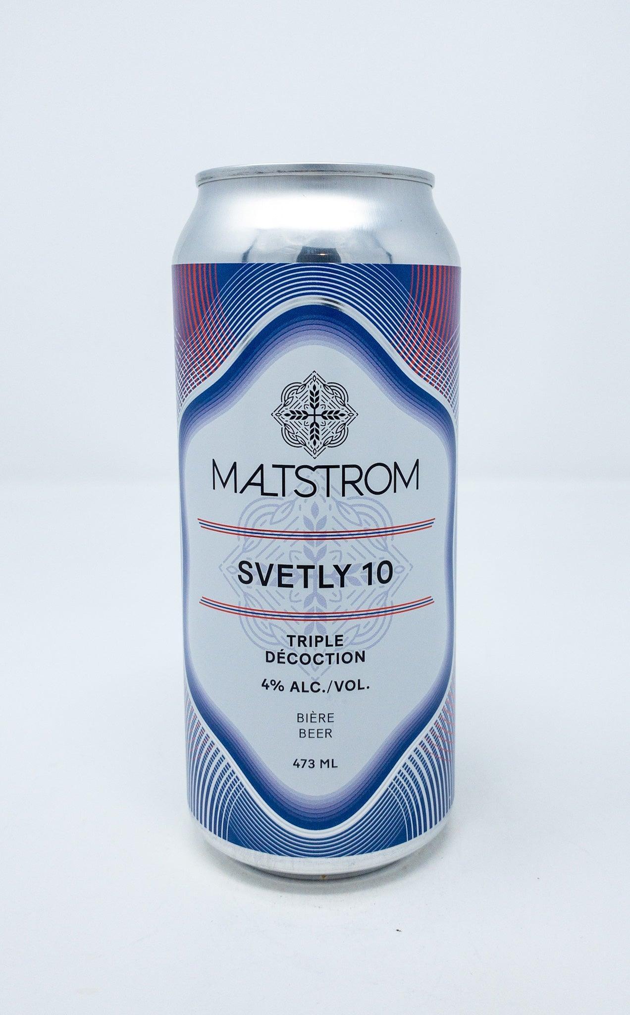 Svetly 10 Pale Lager - Soif - Maltstrom - Beau Dégât Bièrerie de Quartier