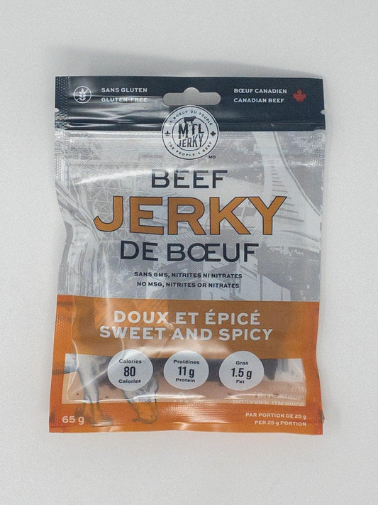 Sweet and Spicy - Prêt à Manger - MTL Jerky - Beau Dégât Bièrerie de Quartier