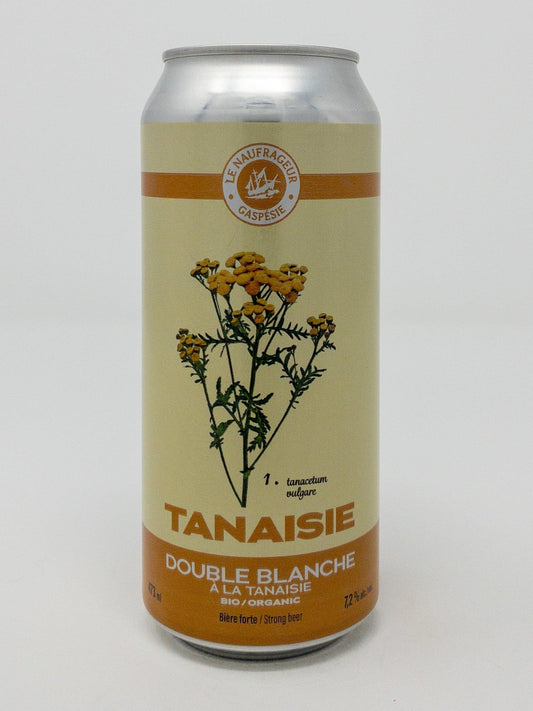 Tanaisie BIO - Blanche - Le Naufrageur - Beau Dégât Bièrerie de Quartier