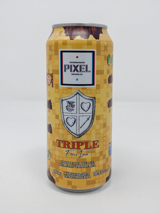 Triple Force IPA - Houblonnée - Pixel - Beau Dégât Bièrerie de Quartier